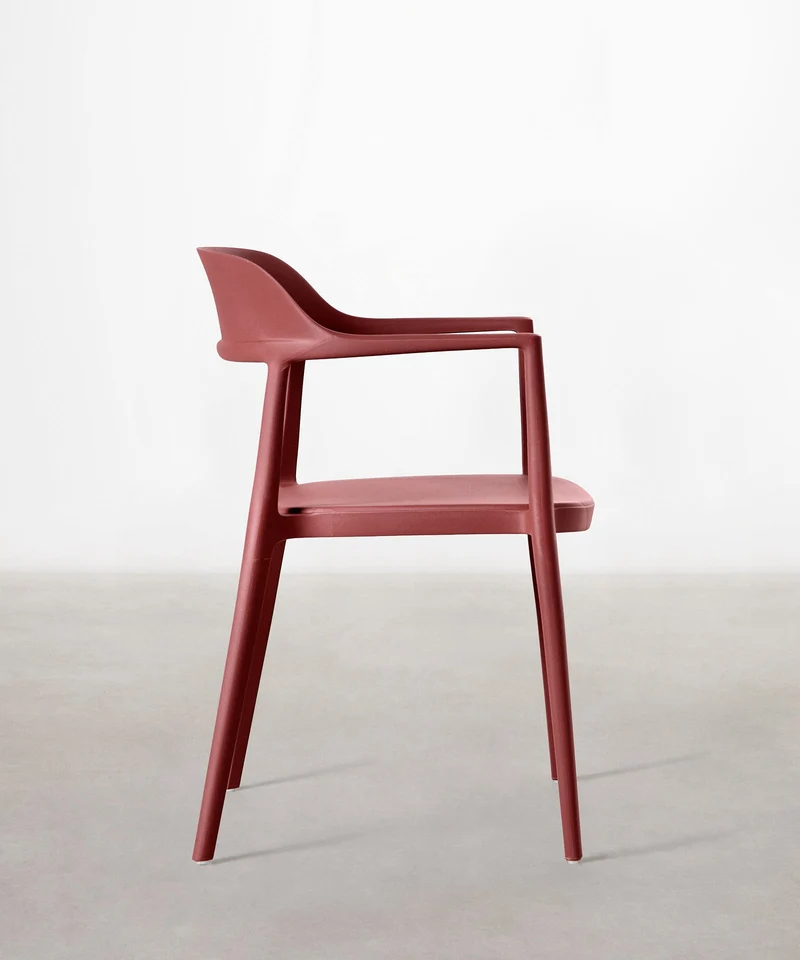 Silla de Polipropileno con Reposabrazos Naomi