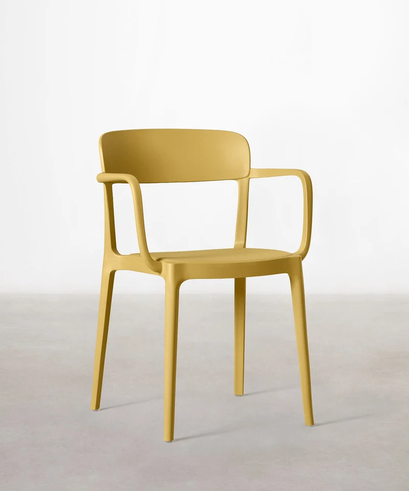 Silla de Polipropileno con Reposabrazos Saria