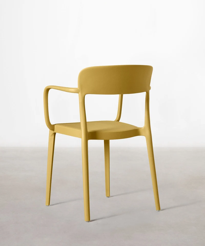 Silla de Polipropileno con Reposabrazos Saria