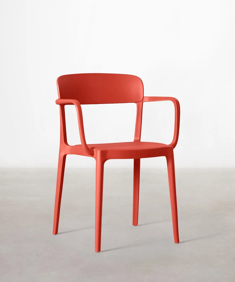 Silla de Polipropileno con Reposabrazos Saria