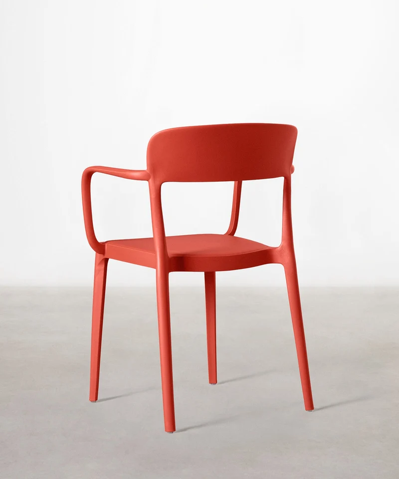 Silla de Polipropileno con Reposabrazos Saria