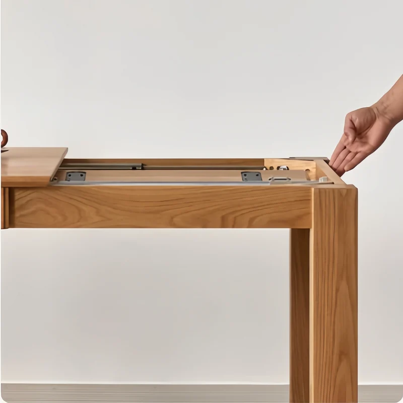 Table à manger extensible en bois massif