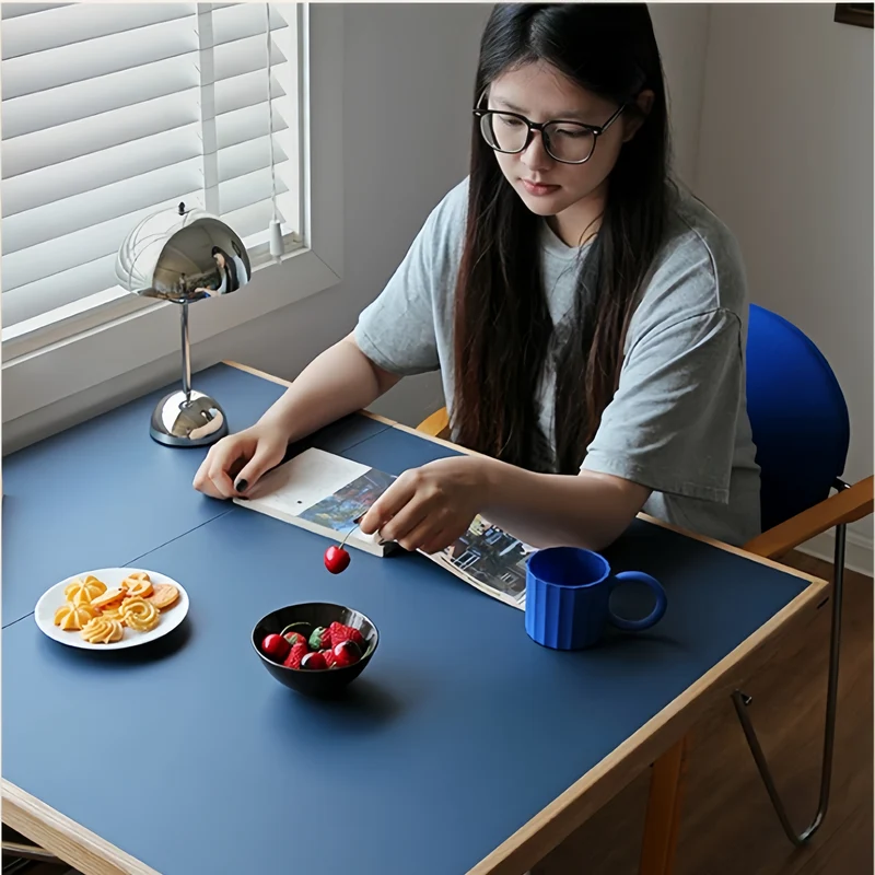 Table de salle à manger à double abattant avec pieds en acier inoxydable