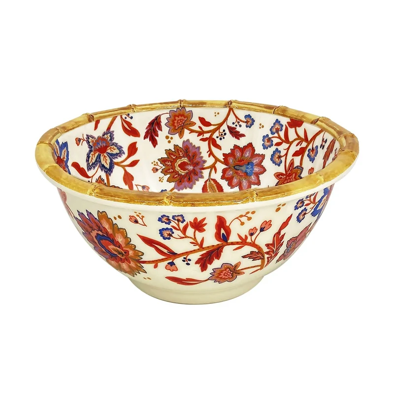 Petit bol en mélamine fleuris - Ø 15 cm