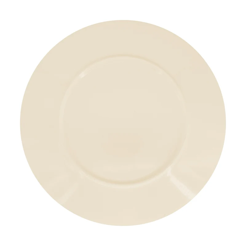 Petite assiette plate à dessert en mélamine fleuris - Ø 23 cm