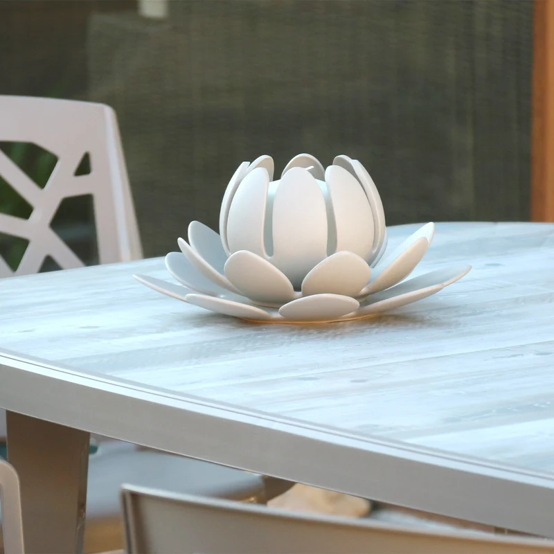 Table résine d'extérieur Nordic 165 x 100 cm