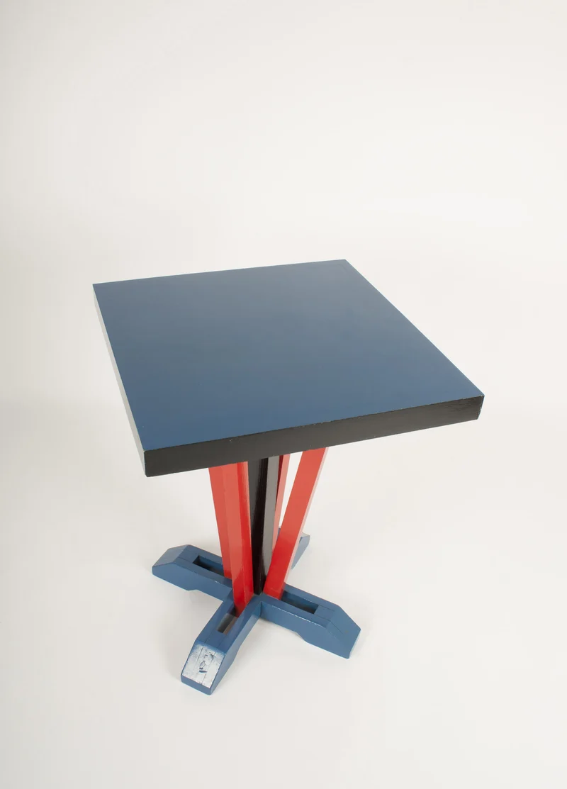 Table de bistrot vintage