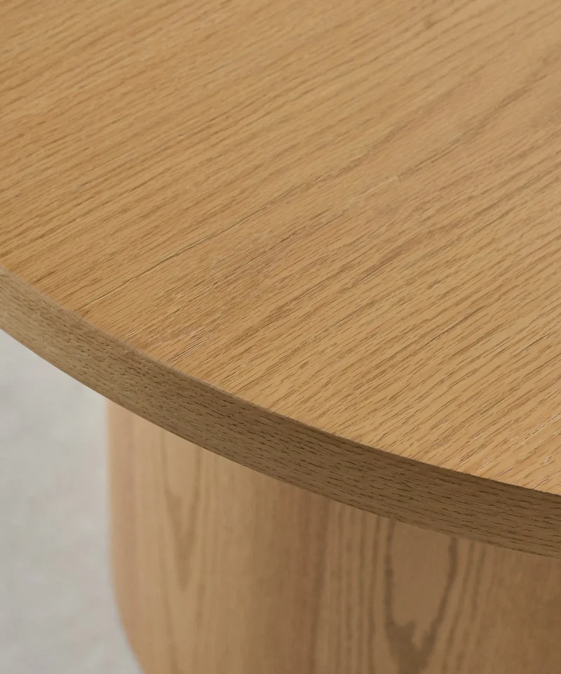 Mesa de Comedor Ovalada de Madera Lily (200 x 100 cm)
