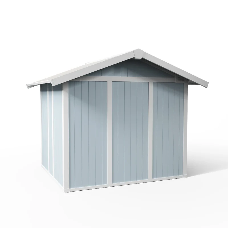 Abri de jardin 4,9 m² gris-bleu Utility