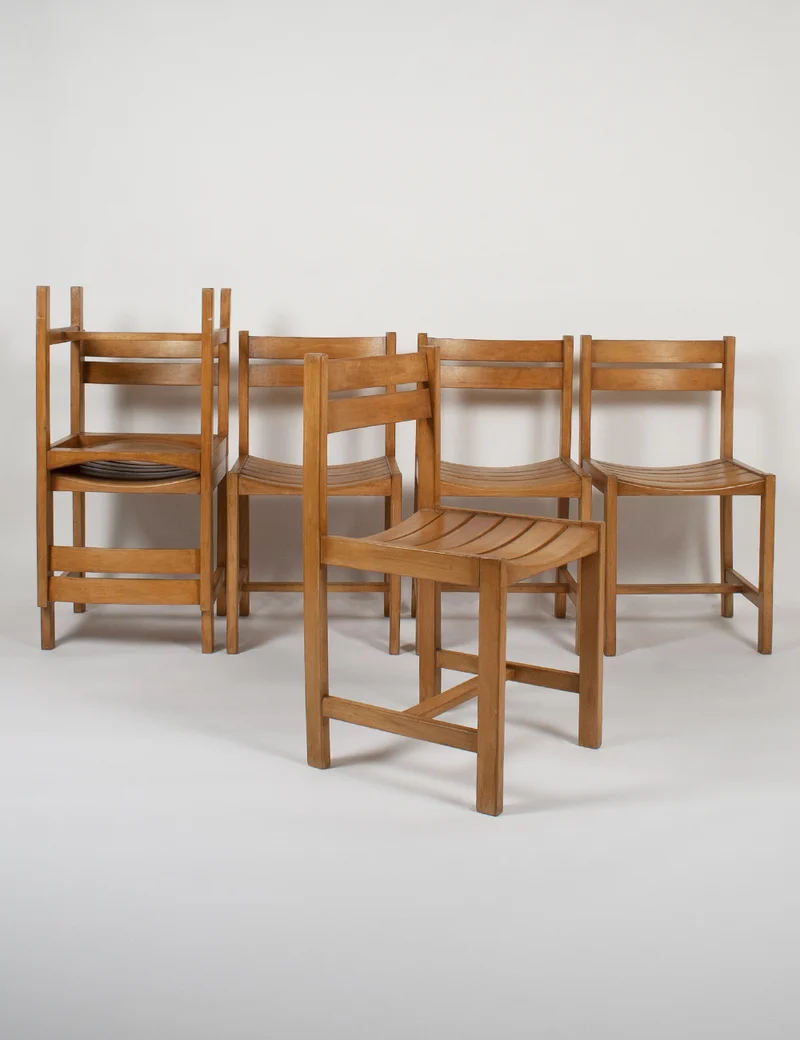 Chaises vintage André SORNAY