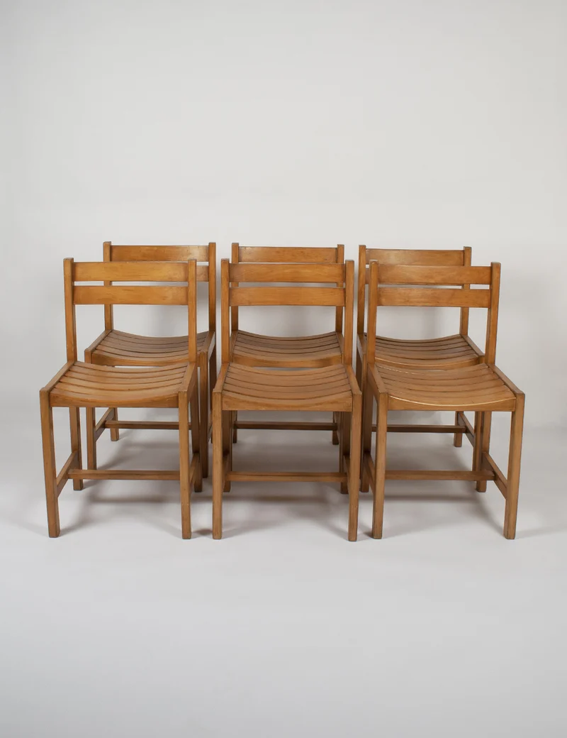Chaises vintage André SORNAY