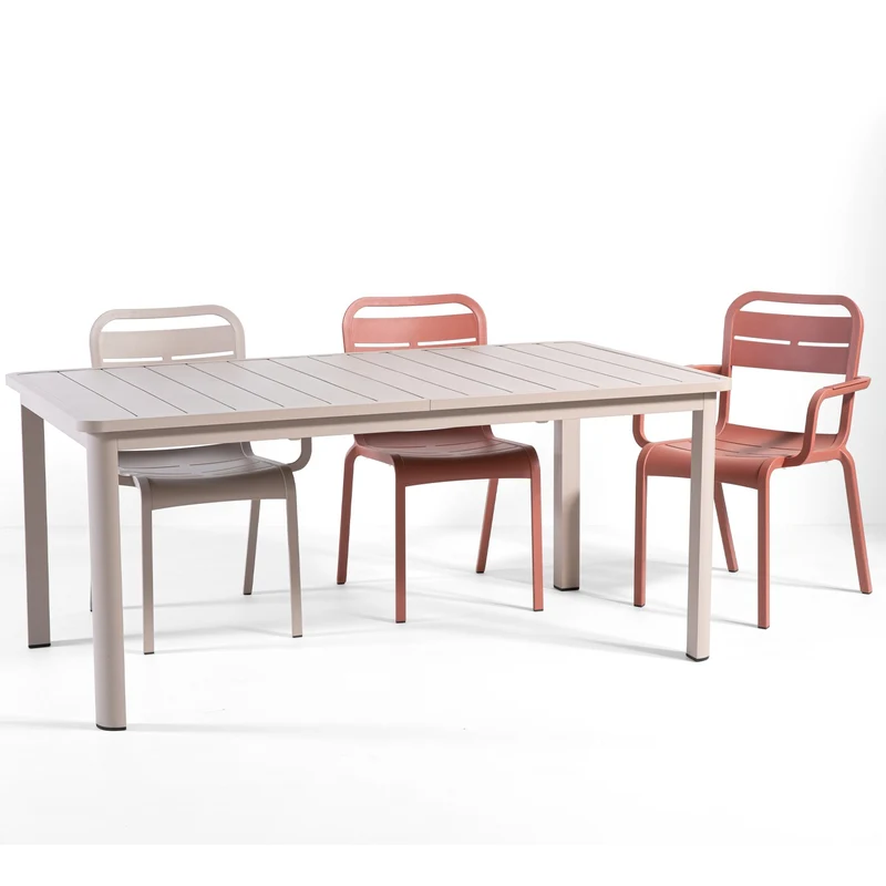 Table de jardin CANNES extensible 173-233 x 100 cm