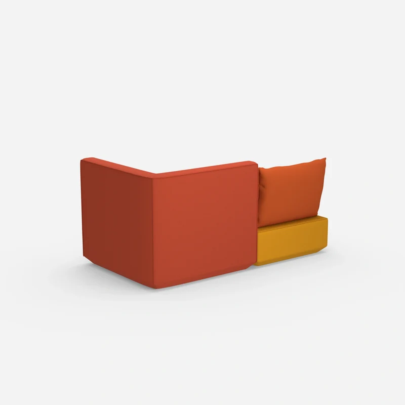 Schlafsofa mit Sessel