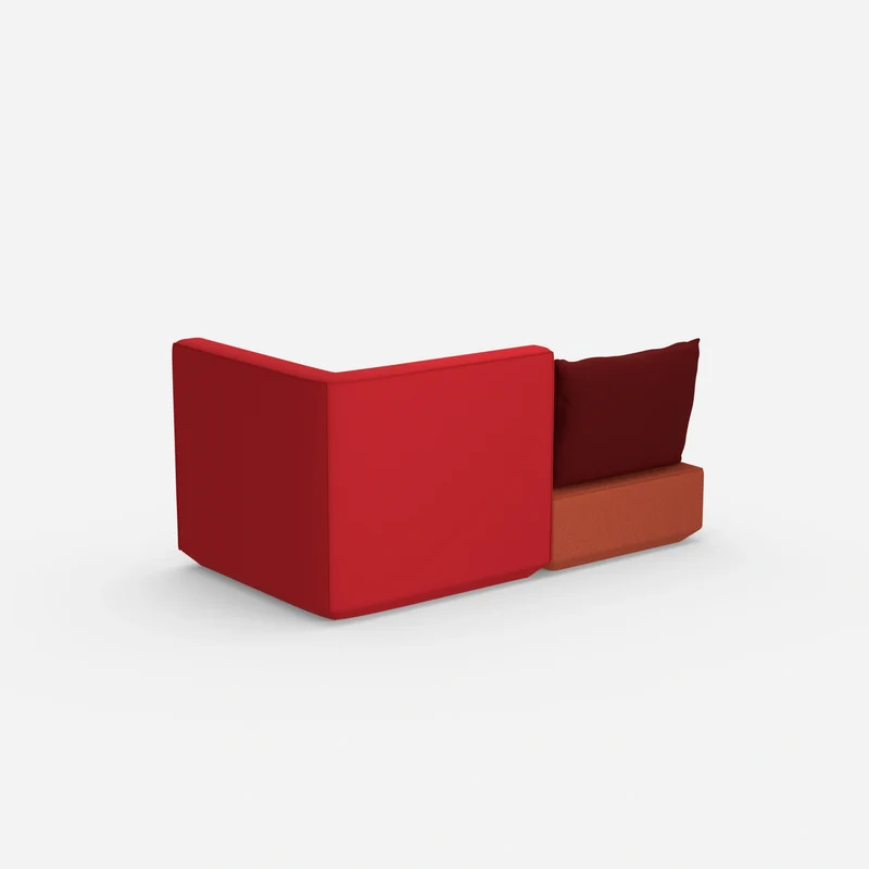 Schlafsofa mit Sessel