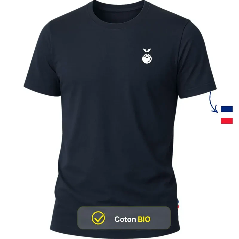 T-shirt Homme Bleu | Coton Bio