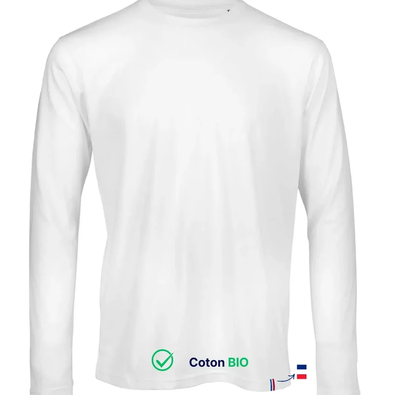 T shirt manche longue | Blanc