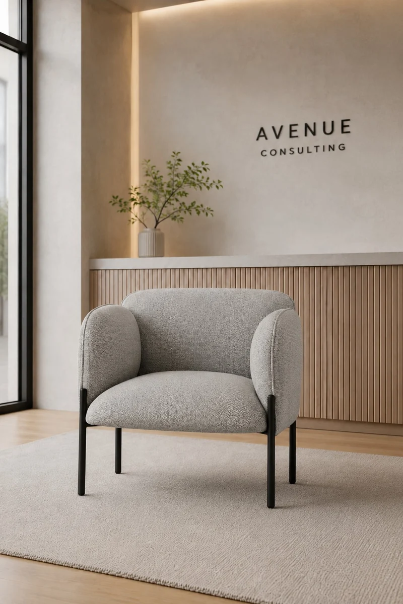 Fauteuil d'accueil design Kahlo