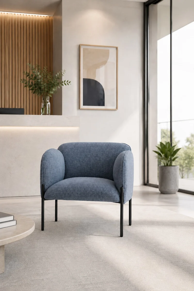 Fauteuil d'accueil design Kahlo