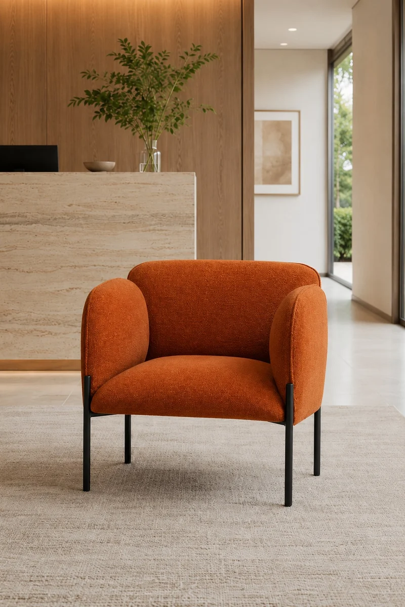 Fauteuil d'accueil design Kahlo