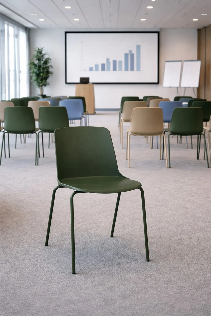 Chaise empilable ALIX – Polyvalente, résistante et design