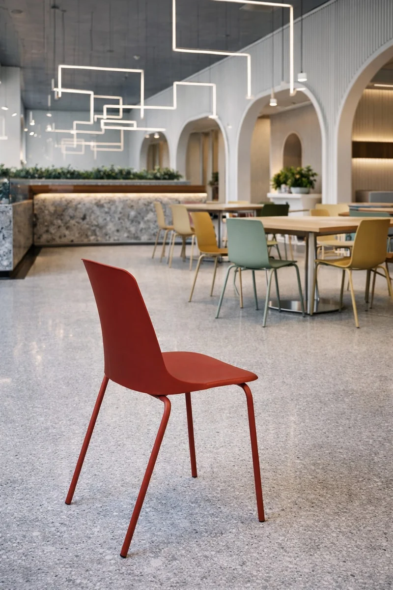 Chaise empilable ALIX – Polyvalente, résistante et design