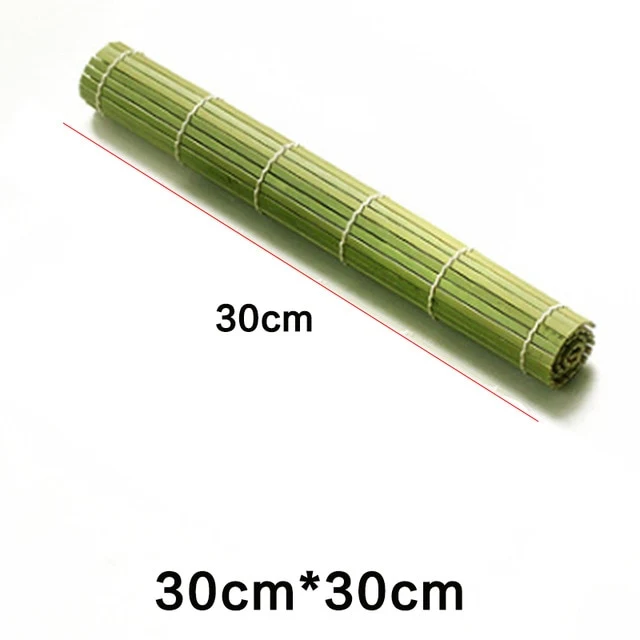 Set de Table Bois de Bambou Naturel Style Japonais Origini Sushi