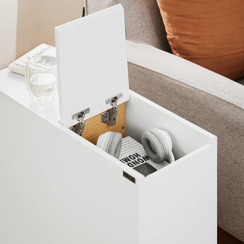 SoBuy FBT161-WN Bout de Canapé, Table d'Appoint
