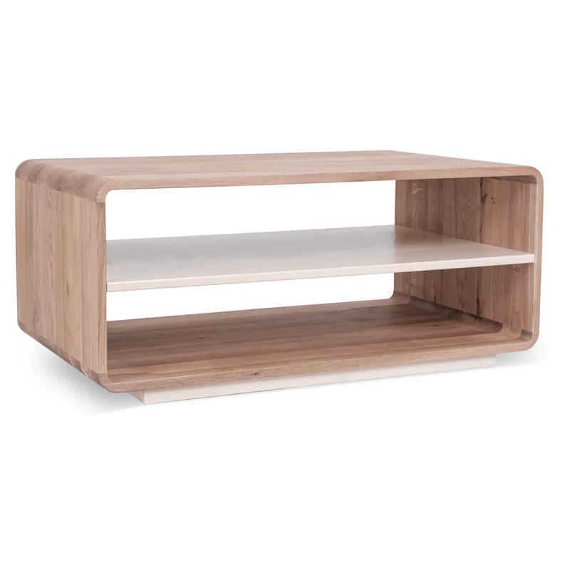 Table basse en bois massif de chêne Oslo - NordicStory