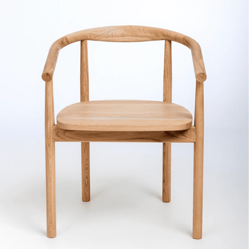 Chaise en bois massif de chêne Léa - Lot de 2 ou 4 chaises - NordicStory