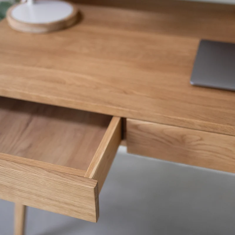 Bureau en bois massif de chêne Malmo 2 - NordicStory