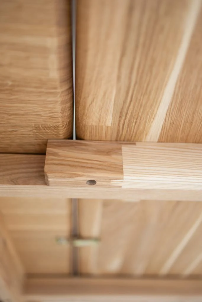 Table à manger extensible en bois massif de chêne Malmo 2 - NordicStory