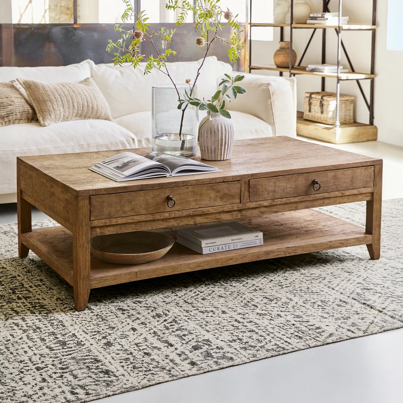 Table basse Loberon RASMUS en bois