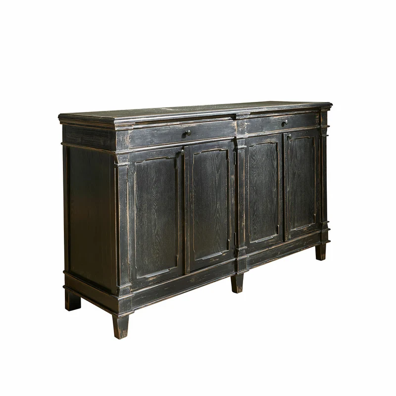 Buffet bas LOBERON Chaveline noir vieilli