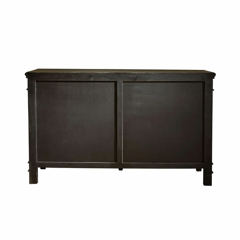 Buffet bas LOBERON Chaveline noir vieilli