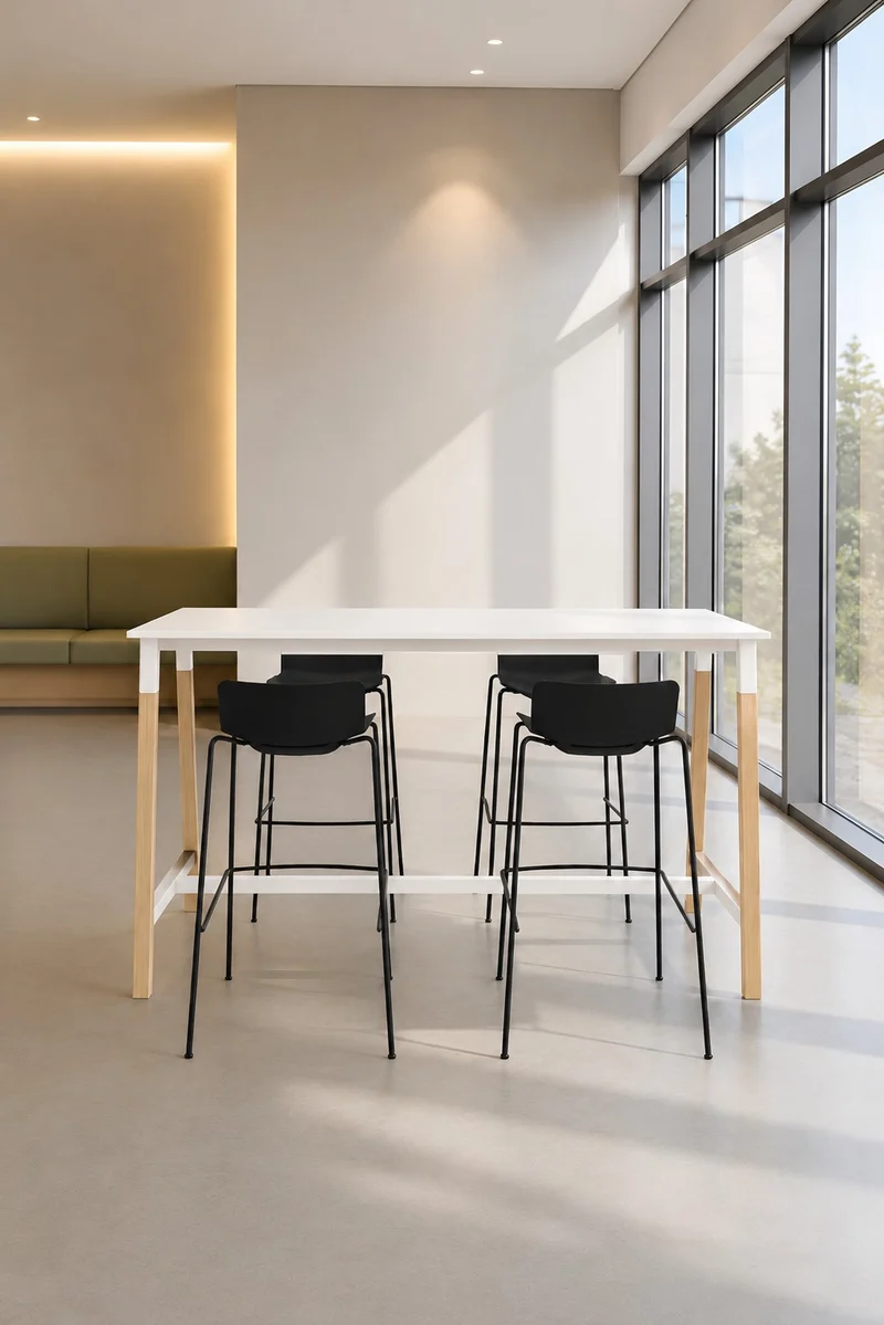 Table haute Pop Woody
