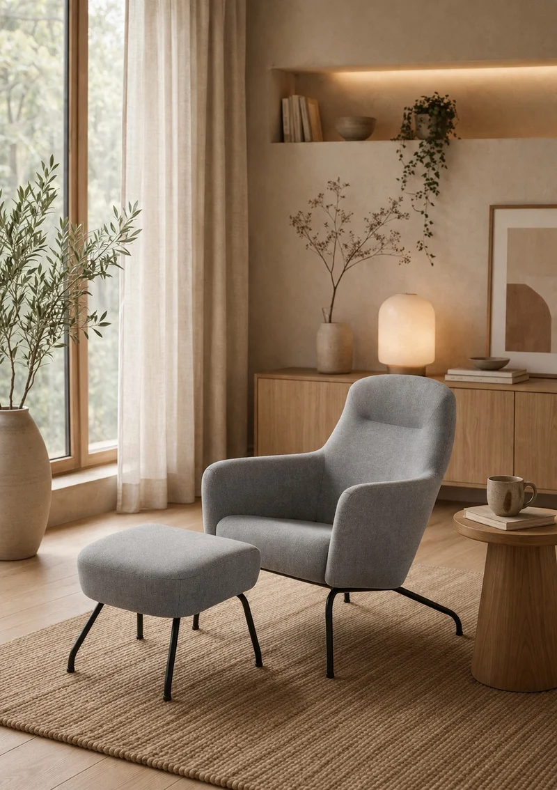 Fauteuil lounge Havana bas dossier - Design Busk+Hertzog