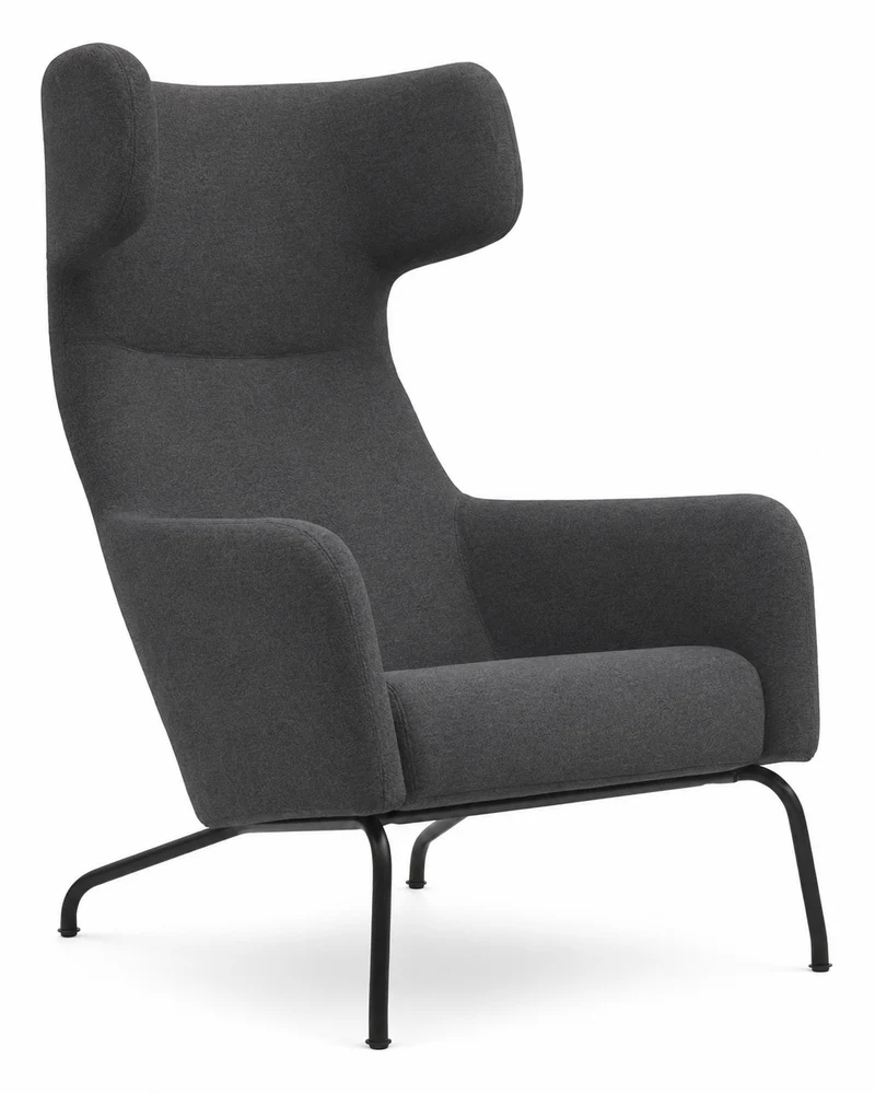 Fauteuil lounge Havana haut dossier - Design Busk+Hertzog