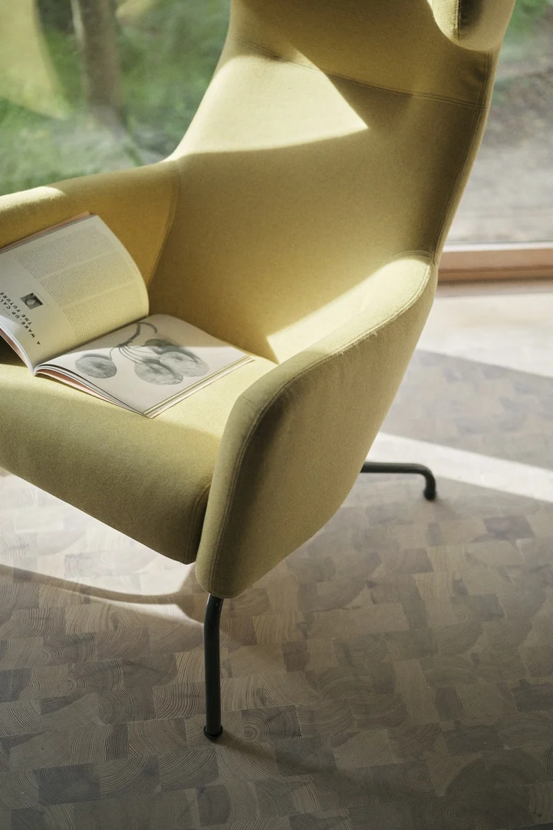 Fauteuil lounge Havana haut dossier - Design Busk+Hertzog