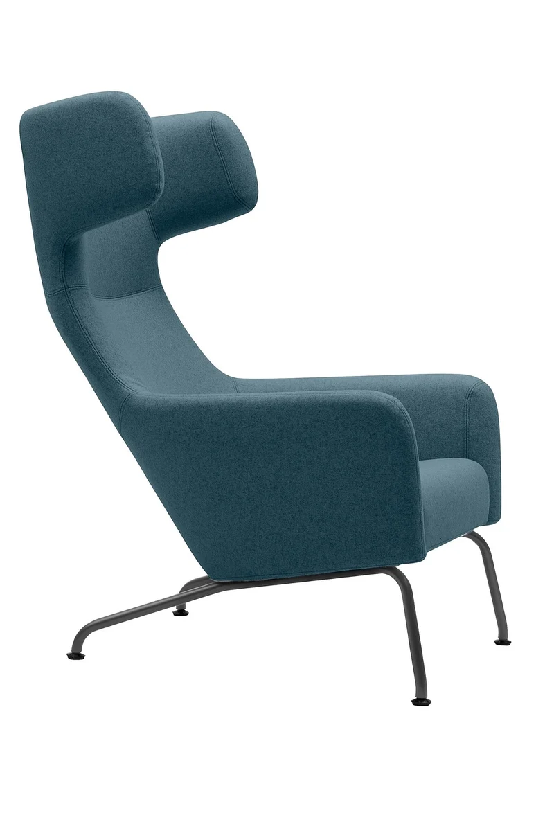 Fauteuil lounge Havana haut dossier - Design Busk+Hertzog