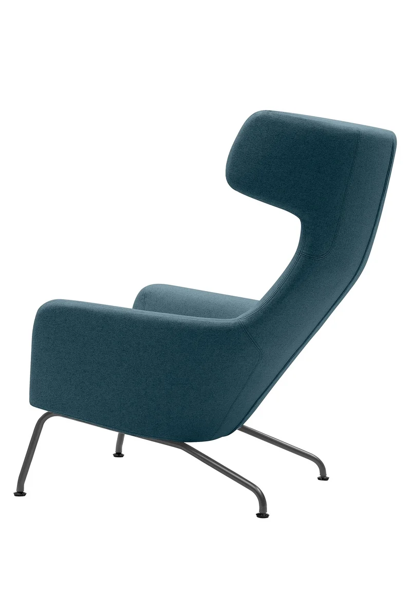 Fauteuil lounge Havana haut dossier - Design Busk+Hertzog