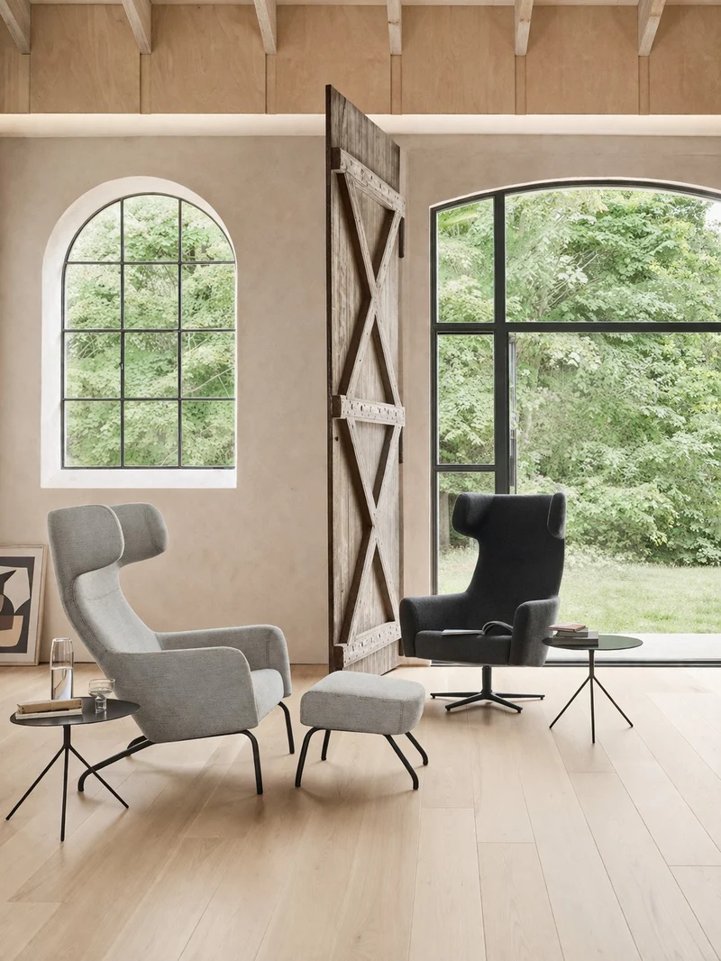 Fauteuil lounge Havana haut dossier - Design Busk+Hertzog