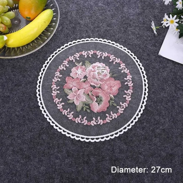Set de table Tissu Blanc