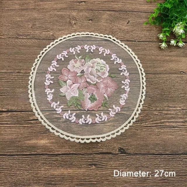 Set de Table en Tissu Jaunâtre