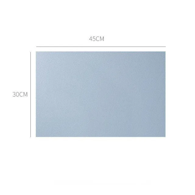 Set de Table Antidérapant Bleu Clair