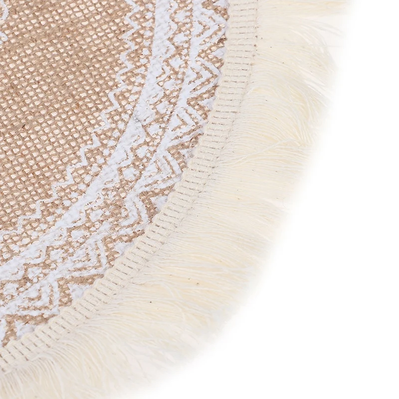 Set de Table Rond Action Jute