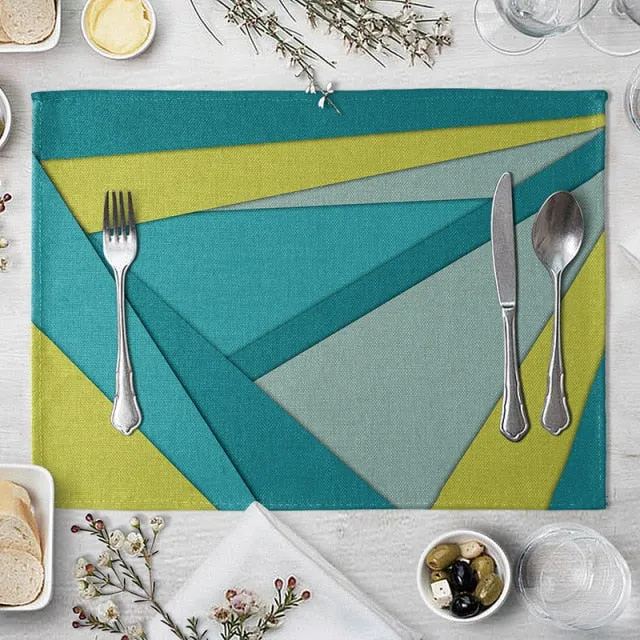 Set de Table Bleu Canard