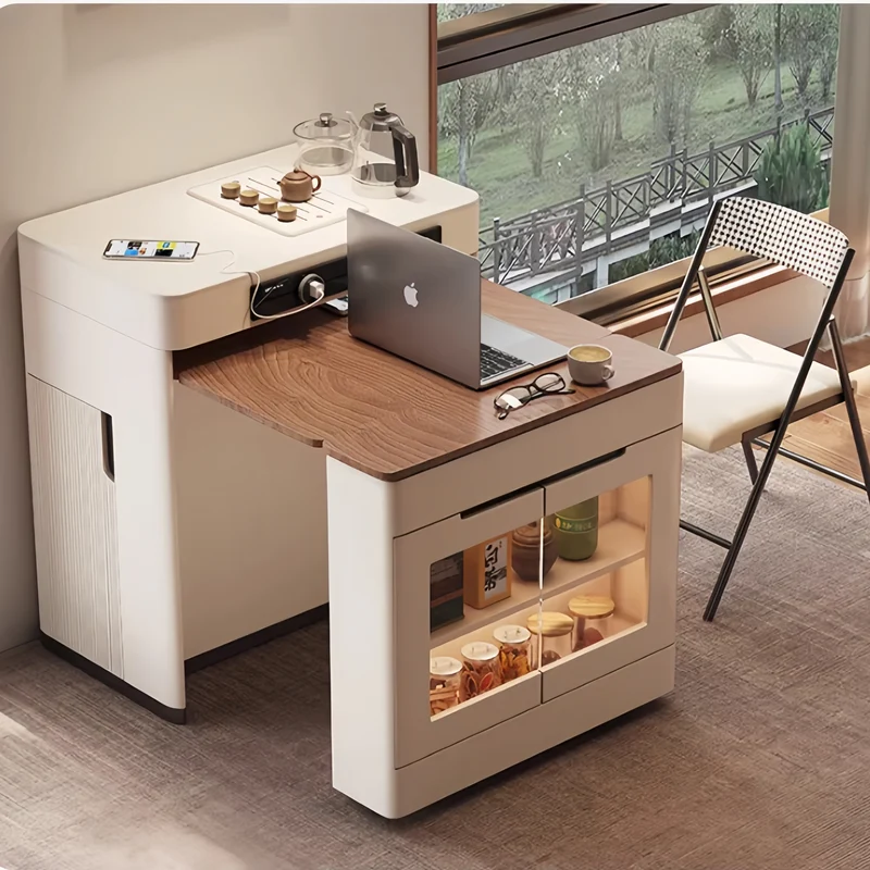 Îlot de cuisine avec table extensible