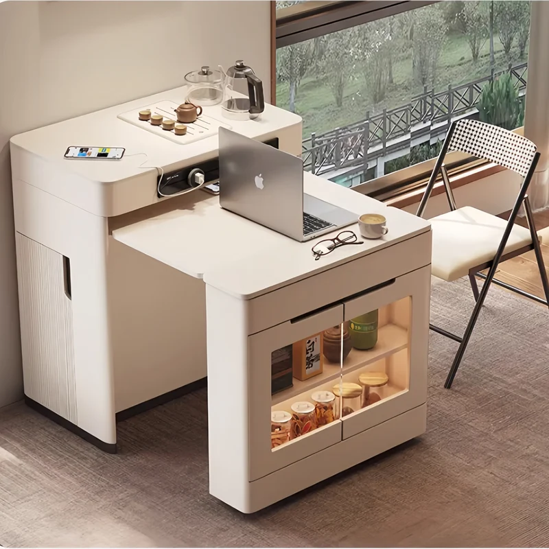 Îlot de cuisine avec table extensible