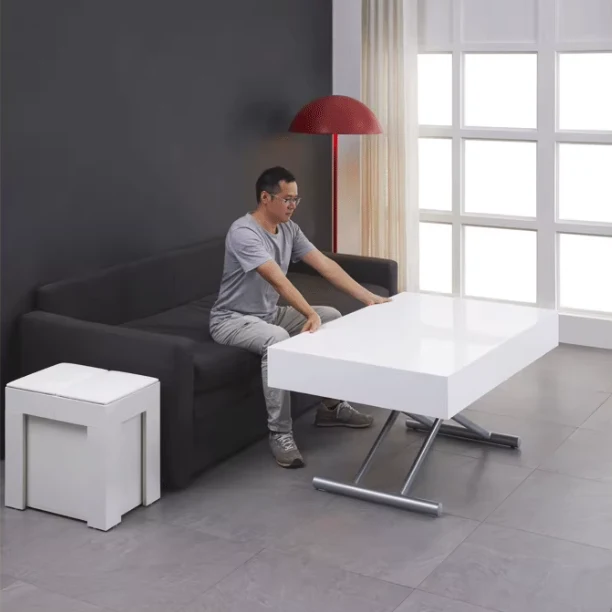 Tabouret de rangement extensible moderne