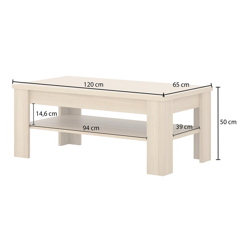Table basse Lucius Bois